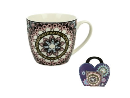 kubek 460 ml tribal black 1