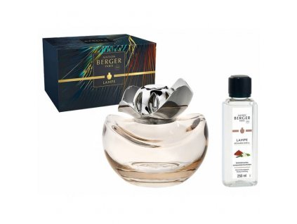4689 DÁRKOVÁ SADA KATALYTICKÁ LAMPA TEMPTATION, ŠAMPAŇ + POKUŠENÍ SANTALOVÉHO DŘEVA, 250 ML od Maison Berger Paris