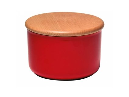Dóza na potraviny s víkem 15 cm - granátová - Emile Henry - 348741