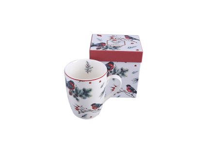 WInter birds hrnek 360 ml DUO