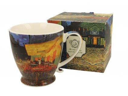 Vincent Van Gogh Cafe Terrace at Night hrnek na stopce 450 ml Duo zavřená krabička