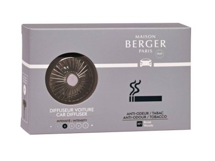 6404 Difuzér do auta s náplní Antiodour tabák - dřevitá vůněod Maison Berger Paris