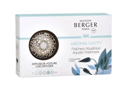 6403 Difuzér do auta s náplní Svěžest vodyod Maison Berger Paris