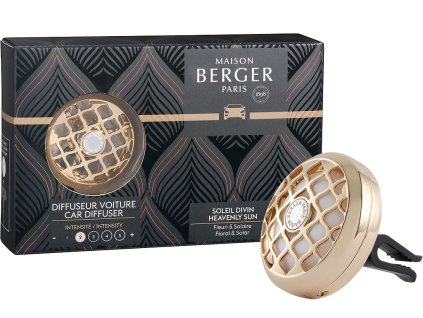 6406B Difuzér do auta s náplní Božské slunceod Maison Berger Paris