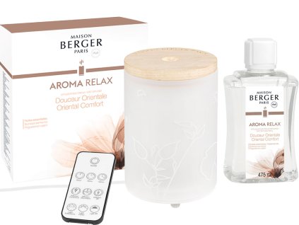 7010 Elektrický difuzér Aroma Relax a náplň Sladký orient 475 mlod Maison Berger Paris