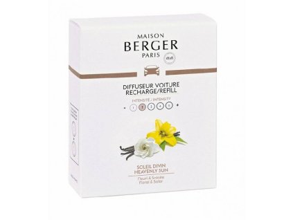6427 Keramická náplň vůně do auta Božské slunce, 2 ksod Maison Berger Paris