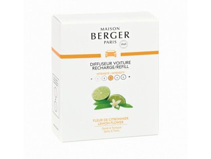 6432 Keramická náplň vůně do auta Květ Citrónu, 2 ksod Maison Berger Paris