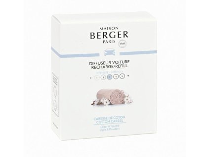 6434LB Keramická náplň vůně do auta Čistá bavlna, 2 ksod Maison Berger Paris
