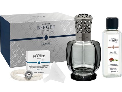 4700 Katalytická šedá lampa Belle Epoque s vůní Pokušení santalového dřeva 250 mlod Maison Berger Paris