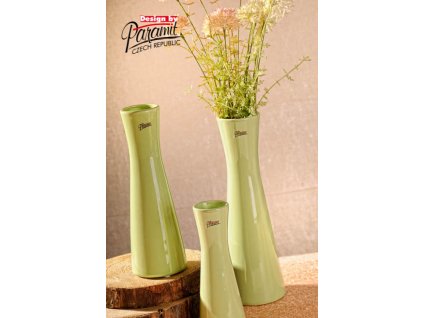 12095 25G Váza Inka 25 cm zelená