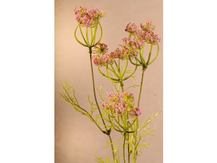 F208 PI Umělý Kopr růžový 80 cm