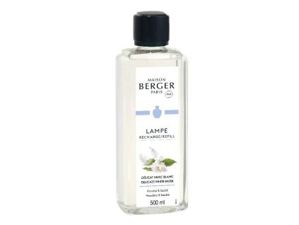 115091 NÁPLŇ DO KATALYTICKÉ LAMPY Jemné bílé pižmo 500 ML od Maison Berger Paris