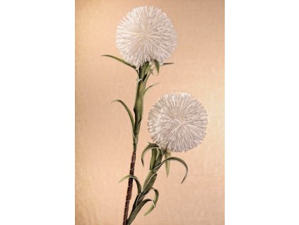 Umělá květina bílá 90 cm