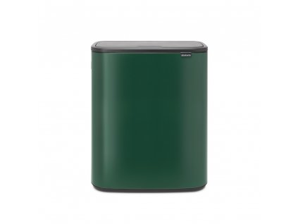 304224 Odpadkový koš Touch bin Bo 2x30 l tmavě zelený od Brabantia
