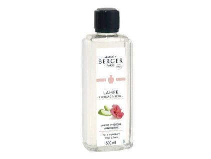 115180 Náhradní náplň do katalytické lampy Zamilovaný ibišek Hibiscus Love 500 ml od Maison Berger Paris