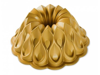 91777 Forma na bábovku Crown 2300 ml zlatá