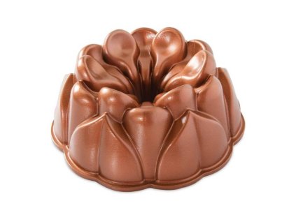 93848 Forma na bábovku Magnolia 2400 ml měděná