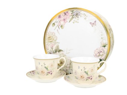 GABRIELLE šálek s podšálkem 220 ml set 2 ks od Duo