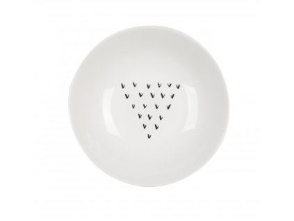 Talíř na polévku 21 cm Véčka - GRAFICO