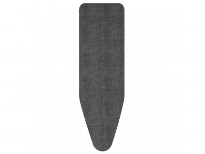131547 DENIM BLACK Bavlněný potah na žehlící prkno 135x45 cm 4mm molitan, 4mm filc