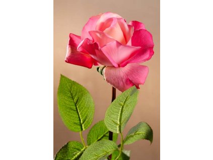 F34635 Umělá růže v krásné růžové barvě od Paramit