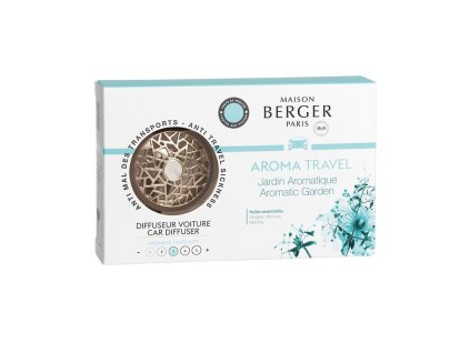 Difuzér do auta s náplní Aromatická zahrada od MAISON BERGER PARIS