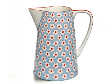 CV13600 Porcelánový džbán 3,5 l světle modrý z kolekce Cotton Bud od Maxwell and Williams.
