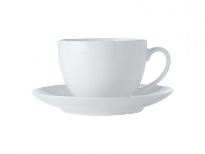 FX0136 Porcelánový šálek s podšálkem 280 ml bílá od Maxwell and Williams.