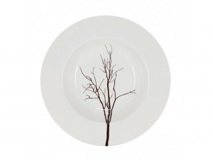 A296 00 18 Talíř hluboký 22 cm TREE OD BY INSPIRE.
