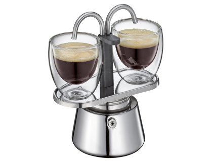 342970 Vařič na espresso 2 šálky nerez od cilio foto 2