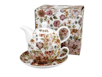 Pastel flowers Konvička se šálkem od DUO