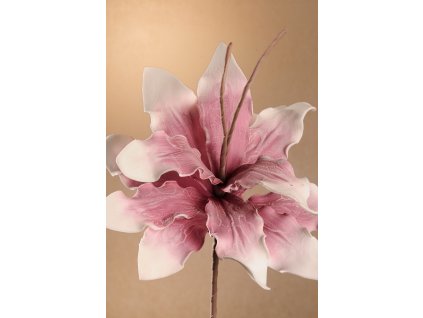 Dekorační květina fialová 72 cm
