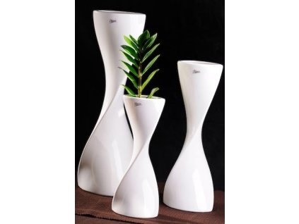Beauty váza bílá 42 cm - Paramit - 641-42W