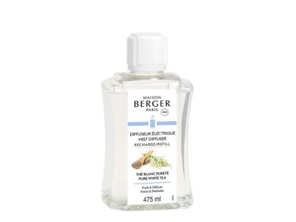 6525 Vůně do eletrického difuzéru Čistý bílý čaj 475 ml od Maison Berger Paris.