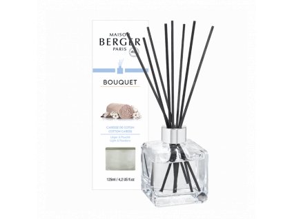 6187 Difuzér Kostka Bavlněná péče 125 ml od Maison Berger Paris.