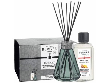 6685 Aroma difuzér Paramide 200 ml náplň Pomeranč a skořice od Maison Berger Paris.