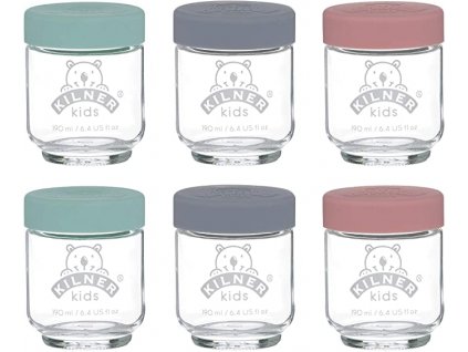 0025.017 Sada 6ks sklenic 190 ml od Kilner