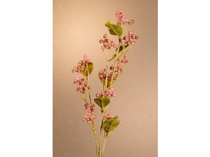 F281 P DRY DEWBERRY Aranžovací květina růžová 78 cm