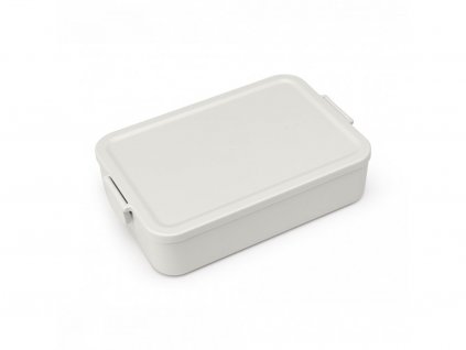203503 MAKE&TAKE LARGE Obědový box Bento 25,5x16,7x6,2 cm světle šedá 1