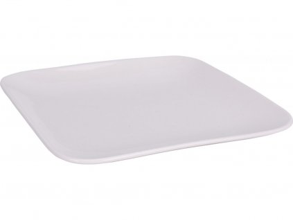 a710 00 00 CARRÉ Dezertní talíř mělký 18,5x18,5 cm bílý od by inspire