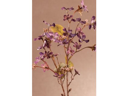 F311 L DRY TUNG FLOWER dekorační květina 63 cm fialová