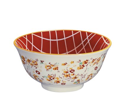 107678 AMICI Porcelánová miska na ramen, polévku, ovoce, zeleninu i ořechy BLUMEN od Cilio