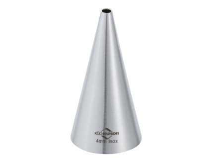 0805472804 BAKE PROFI kulatá zdobící špička Ø 4 mm nerez Kuchenprofi (2)