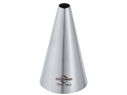 0805472807BAKE PROFI kulatá špička Ø 7 mm nerez Kuchenprofi (2)
