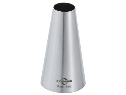 0805472814 BAKE PROFI kulatá špička Ø 14 mm nerez Kuchenprofi (2)