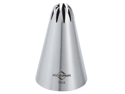 0805492814 BAKE PROFI špička na květiny Ø 14 mm nerez Kuchenprofi (2)