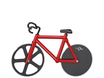 0804941400 BIKE Kráječ pizzy 18,5x3,5x11,5 cm nerez plast Kuchenprofi (5)