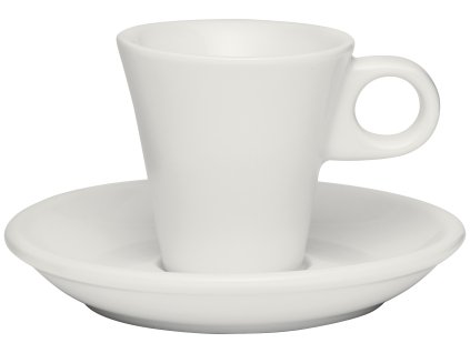 215342 Bílý šálek s podšálkem 40 ml Napoli od Cilio (2)