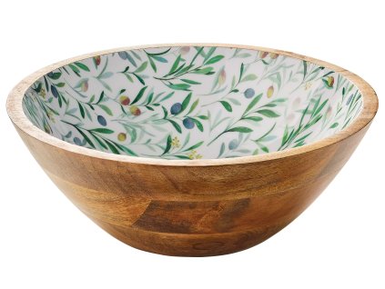 080360 OLIVE Mísa na potraviny Ø 30 cm11,5 cm mangové dřevo Zassenhaus (2)
