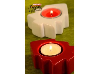 Svícínek stromeček červený - Paramit - 5122-R